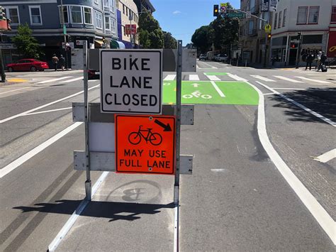 New Valencia Bike Lane Sows Confusion And Chaos Some Call It ‘valencia