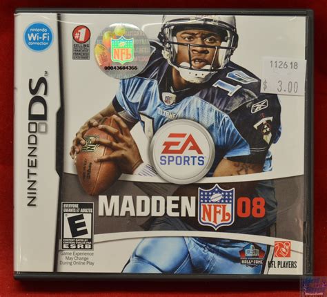 Hot Spot Collectibles And Toys Madden Nfl 08 Game Nintendo Ds