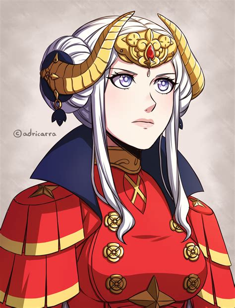 Edelgard Von Hresvelg Fire Emblem And 1 More Drawn By Adricarra