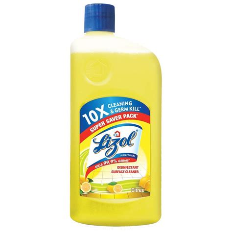 Bigoffers Lizol Citrus Disinfectant Surface Floor Cleaner Liquid L