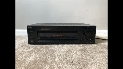 Sony STR D315 Home Stereo Audio AM FM Receiver YouTube