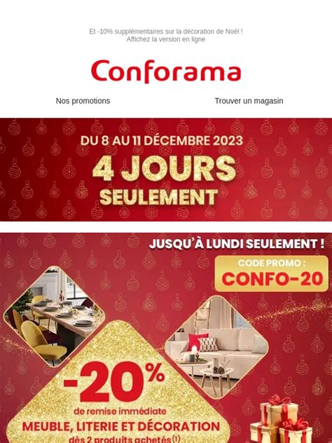 Code Promo Conforama Livraison Gratuite 70 de réduction Février 2024