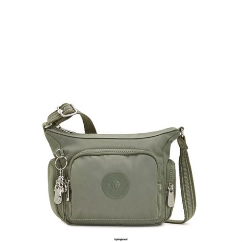 Mulheres Bolsas Crossbody Kipling Algas Escuras Bolsa Transversal Mini