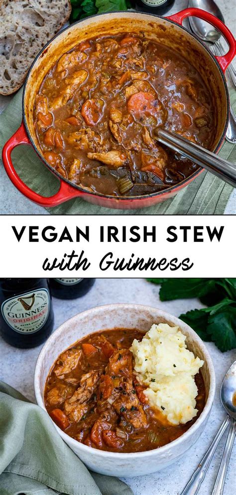 Vegan Irish Stew With Guinness Six Hungry Feet In Vegan Dinner