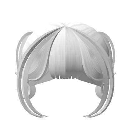 White Cute Add On Pigtail Bangs S Code Price RblxTrade