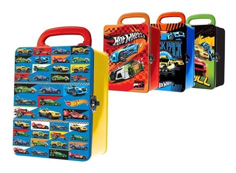 Hot Wheels Lata Estuche Porta Autos A Escala Original En Mercado Libre