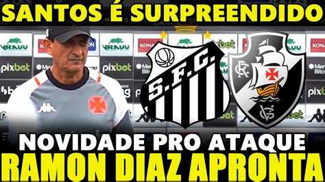 RAMON APRONTA NOVIDADE VAI PRO JOGO REFORÇAR O ATAQUE DO VASCO