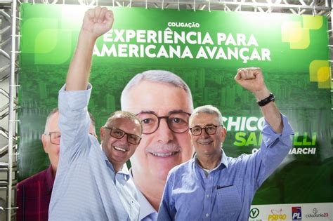 Chico Sardelli Eleito Prefeito De Americana Odir Vice