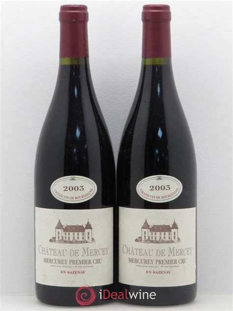 Buy Mercurey Er Cru En Sazenay Ch Teau De Mercey No Reserve