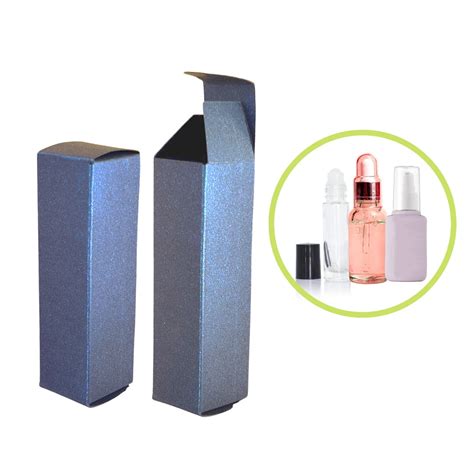 Roller Bottle Boxes Blue For Serums Perfume Bottles And Essential Oil