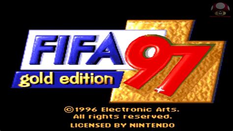 Fifa 97 Gold Edition Super Nintendo Intro Youtube