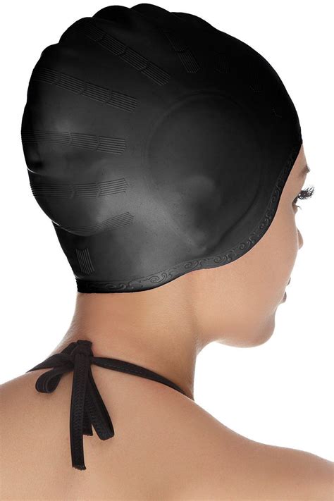 Swim Caps Great Women Head Covering Bondage Bathing Latex