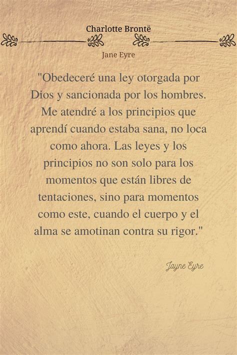 Jane Eyre Frases Libros Citas De Libros Frases Bonitas