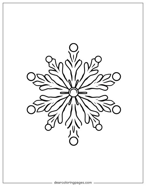 Snowflake Coloring Pages - 7 Free Printable Coloring Pages