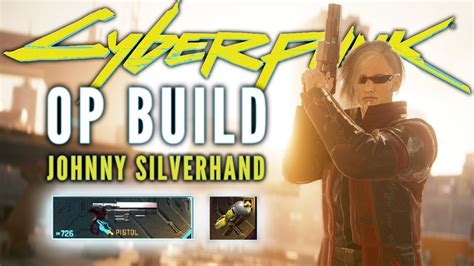 Cyberpunk Overpowered Johnny Silverhand Aggressive Pistol