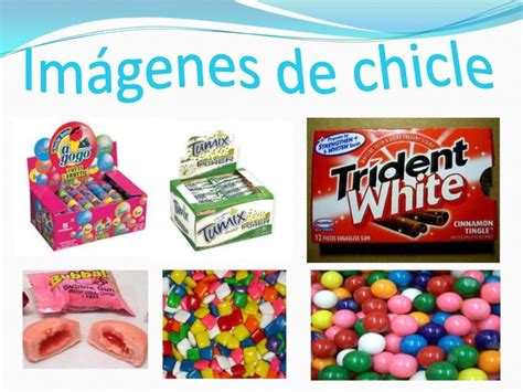 Como Se Fabrica El Chicle PPT Descarga Gratuita