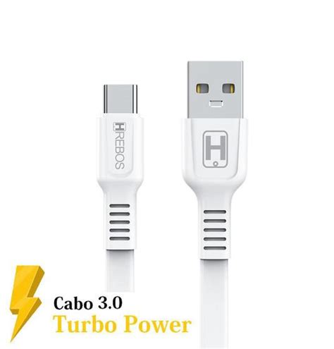 Cabo Para Carregador Dados Turbo Usb 3 0 Tipo C Hrebos Cabo Usb Magazine Luiza