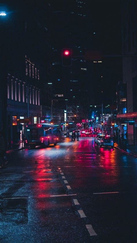 Night City Aesthetic Wallpaper