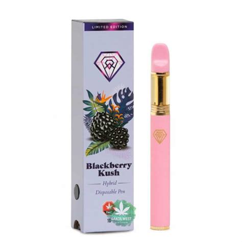 Diamond Concentrates Blackberry Kush Thc Vape Pen Ganja West