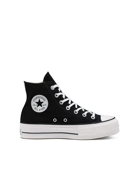 Comprar Converse Negras Altas Plataforma Env O Gratis