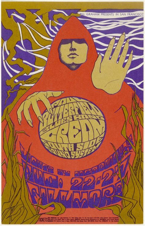 Bonnie Maclean Pioneering Rock Poster Artist And Wife Of Bill Graham