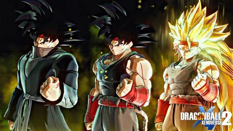 New Bardock Warrior In Black Sdbh Mod Dragon Ball Xenoverse 2 Mod