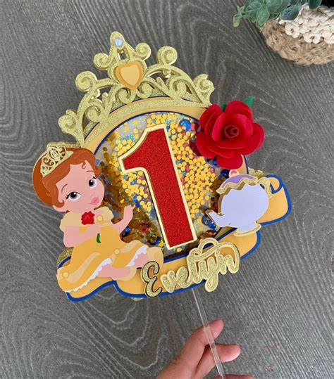 Baby Belle Cake Topper Belle Cake Topper Beauty And The Beast Cake