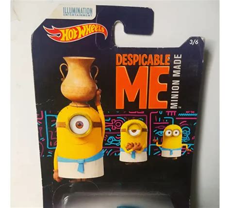 Hot Wheels Mi Villano Favorito Minion Jester Despicable Me Lila Mercadolibre