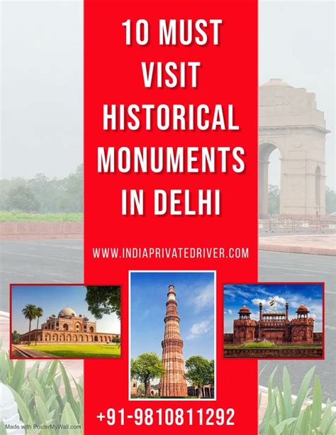 10 Must Visit Historical Monuments in Delhi