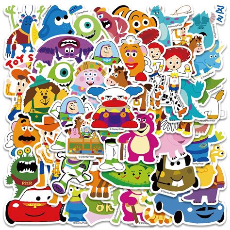 Jual Pcs Stiker Lucu Disney Pixar Stiker Pack Monsters Inc Toy