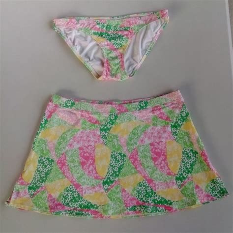 Lilly Pulitzer Swim Lilly Pulitzer Bikini Bottom Swim Skirt Cover