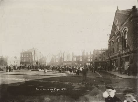 Blyth Waterloo Road Fire In October Billy Embleton Flickr