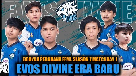 Booyah Perdana Evos Divine Ffml Season Matchday Dengan Roster