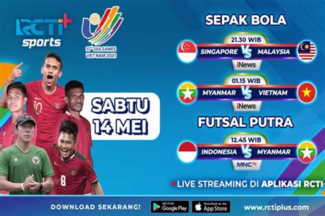 Jadwal Sepak Bola Dan Futsal Sea Games Di Rcti