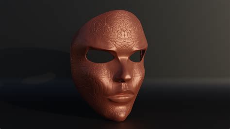 Stl File Printible Human Cosplay Face Mask 3d Print Model・3d Printable Model To Download・cults