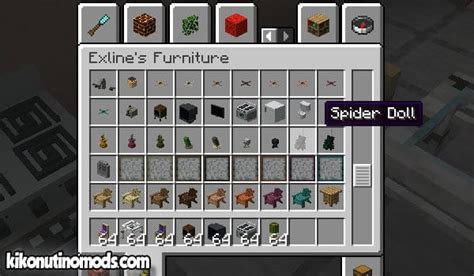 Exlines Furniture Mod Para Minecraft 1192 Y 119