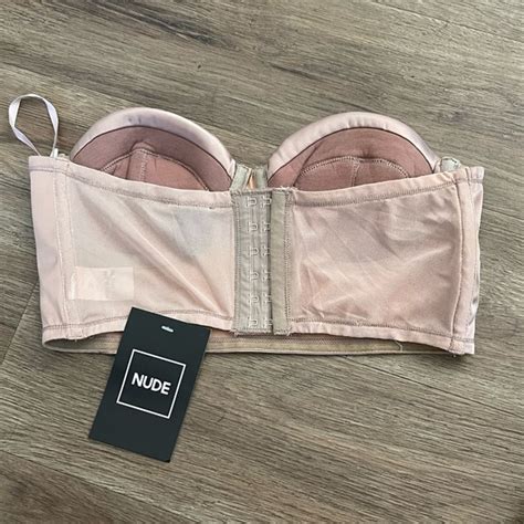 Nude Tops Nude Cropped Corset Top Bustier Poshmark