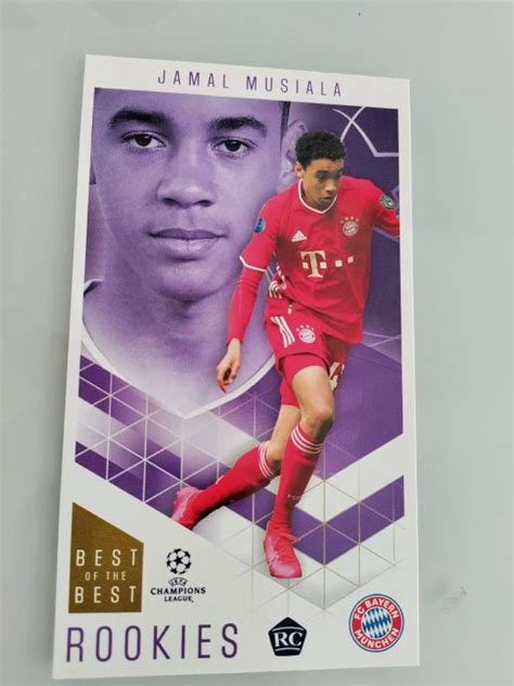 Jamal Musiala Bayern Munich Rookie Topps Best Of The Best