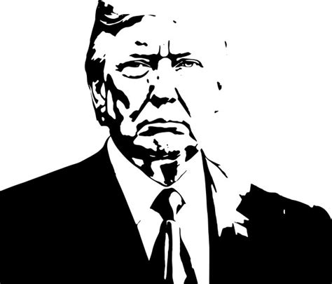 Trump Silhouette Vector Images (over 170)