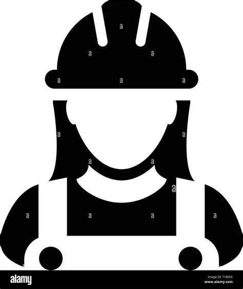 Safety Worker Icon Vector Male Construction Service Person Profile