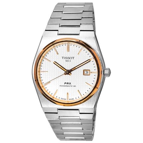 Tissot Prx T Classic Powermatic Silver Dial T