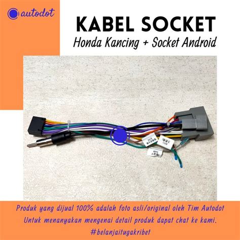 Jual Kabel Soket Headunit Honda Lama Socket Antena Radio Oem Honda