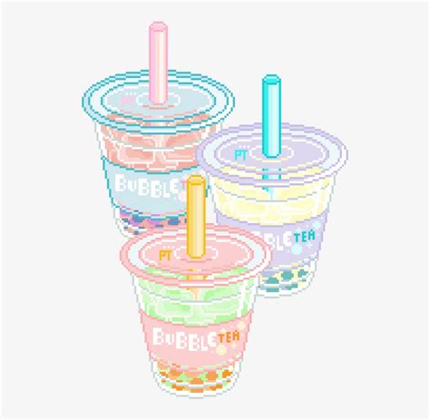 Bubble Tea Time ｡・ﾟ Oﾟ - Cute Bubble Tea Drawing Transparent PNG ...