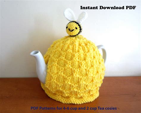 Beehive Tea Cosy Knitting PATTERN ONLY For 4 6 Cup 2 Pt 40