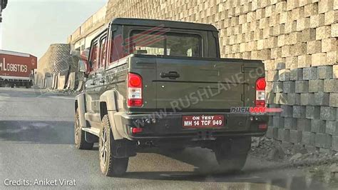 force gurkha pickup spied    time launch