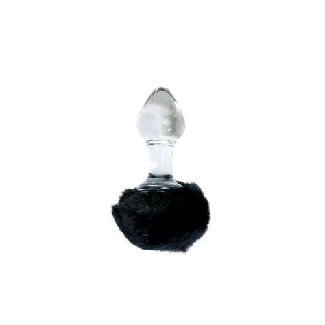 Plug Anal Avec Fourrure en Pyrex 267 Just Intime Love Shop en ligne et à Plan de Campagne