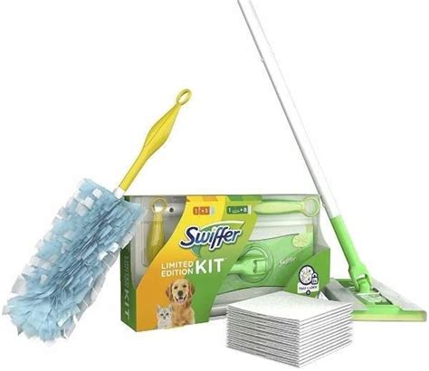 Swiffer Mop Zestaw 8szt Dry Szmatki Suche Miotełka Do Kurzu Opinie