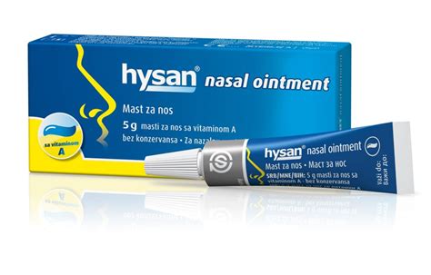 Hysan Nasal Ointment Ursapharm D O O Beograd Novi Beograd