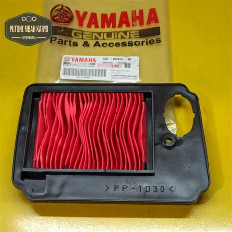 Saringan Udara Filter Hawa Yamaha Mio Soul Fino Karbu 14D Lazada