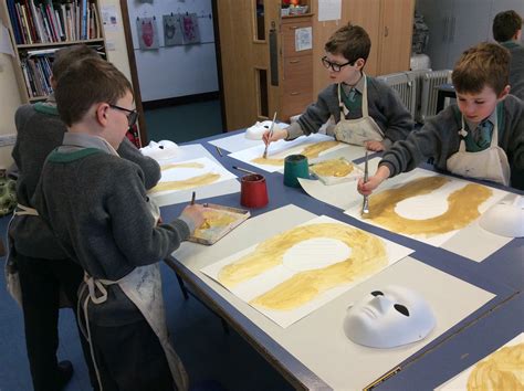 Egyptian Mask Making Abingdon Prep School